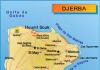 Остров джерба в тунисе Местные пляжи и море